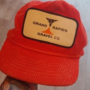 VTG Orange Corduroy Grand Rapids Gravel HAT